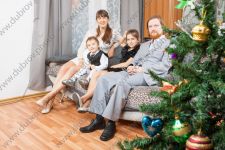 Домашняя семейная фотосессия