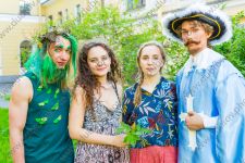 Репортажная съёмка экзамена гримеров на киностудии "Ленфильм"