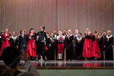 Репортажная съемка выступления балетной студии