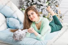 Новогодняя студийная фотосессия