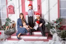 Новогодняя семейная фотосессия
