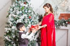 Новогодняя фотосессия в сари