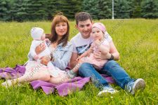 Семейная фотосессия в паркет 300-летия