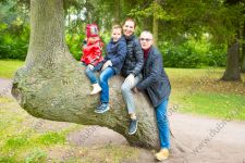 Семейная осенняя фотопрогулка по Крестовскому острову