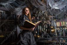 Студийная фотосессия на тему Хэллоуина