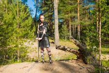 Костюмированная фотосессия в лесу и на берегу моря