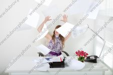 Фотосессия на офисную тему