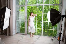 Весенняя студийная фотосессия