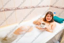 Фотосессия в домашней ванной