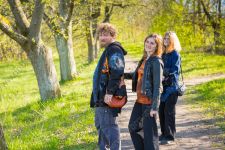 Семейная фотопрогулка в весеннем парке